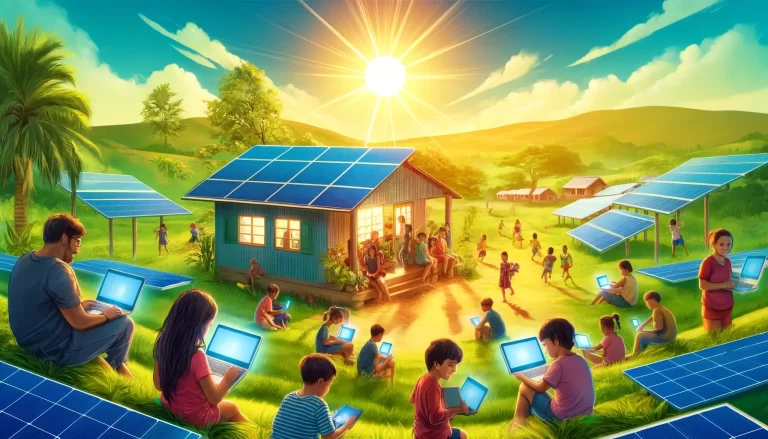Conectando Vidas: O Impacto da Energia Solar na Inclusão Digital e Educacional no Norte Rural