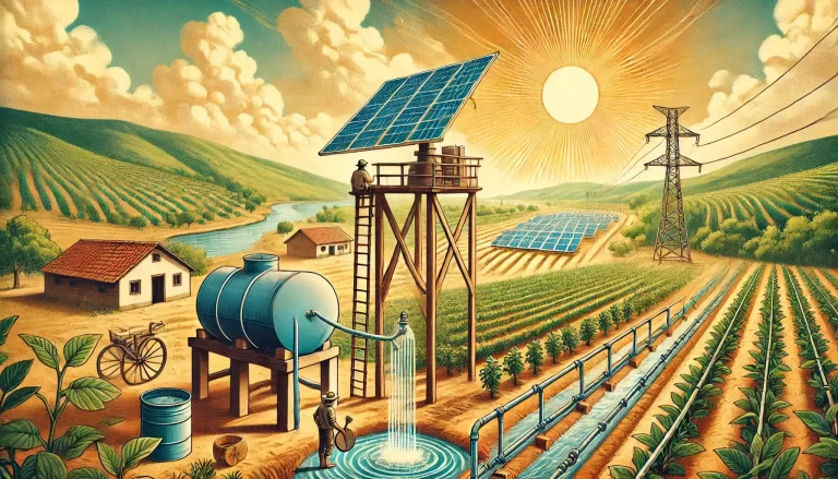 O Sol como Aliado: Como a Energia Solar Contribui para a Gestão Sustentável dos Recursos Hídricos no Norte Rural