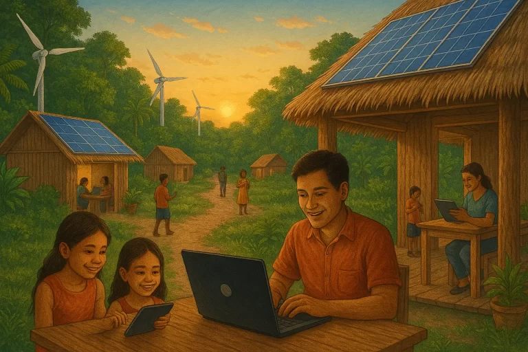 O Papel da Energia Solar na Inclusão Digital na Zona Rural da Região Norte do Brasil.